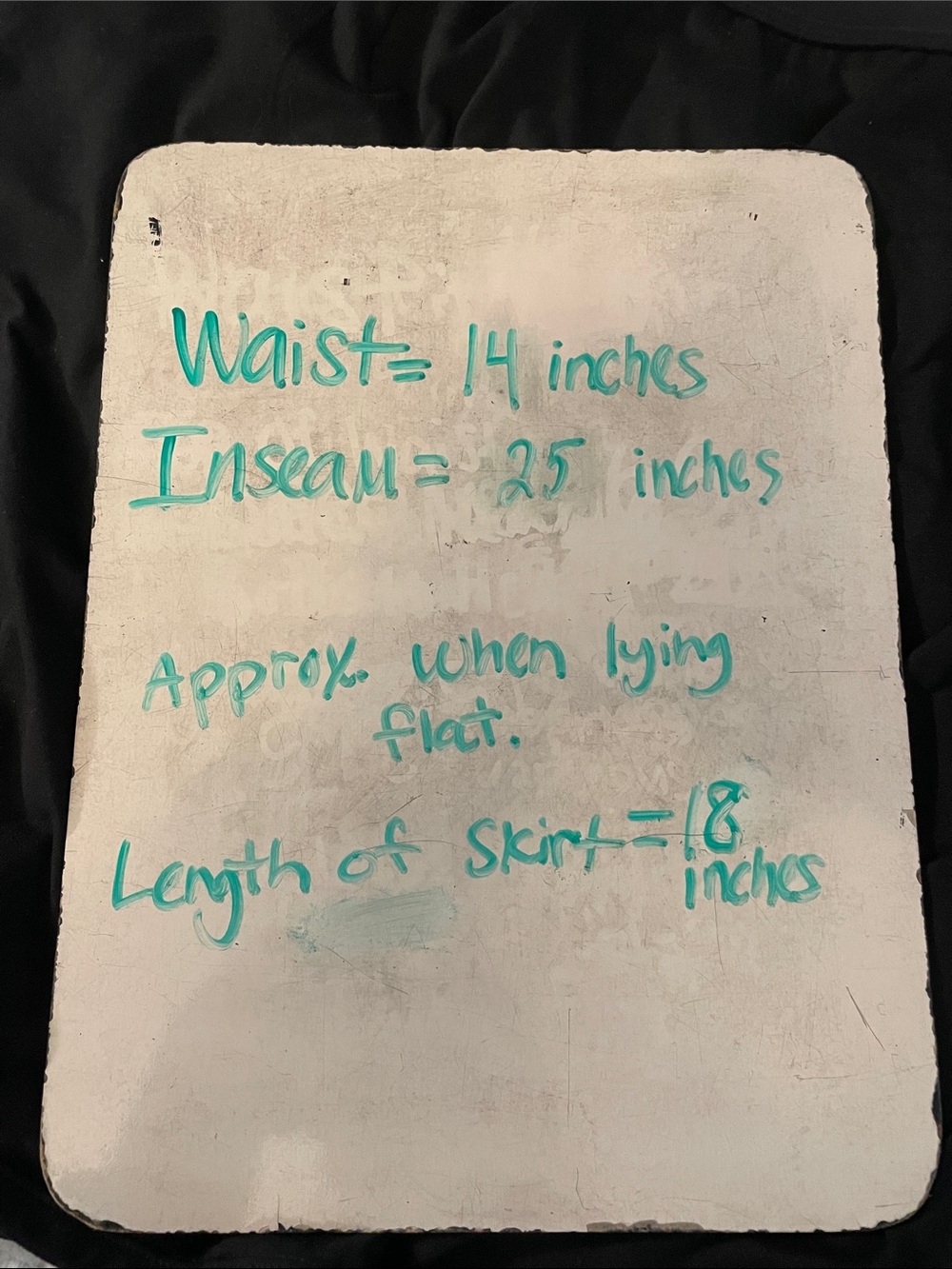 Black Skirted Leggings large - Picture 6 of 6
